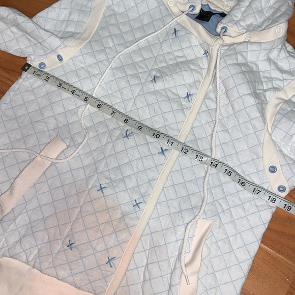 Marc Jacobs Quilted Double Front Snap Hoodie - Picture 7 of 12